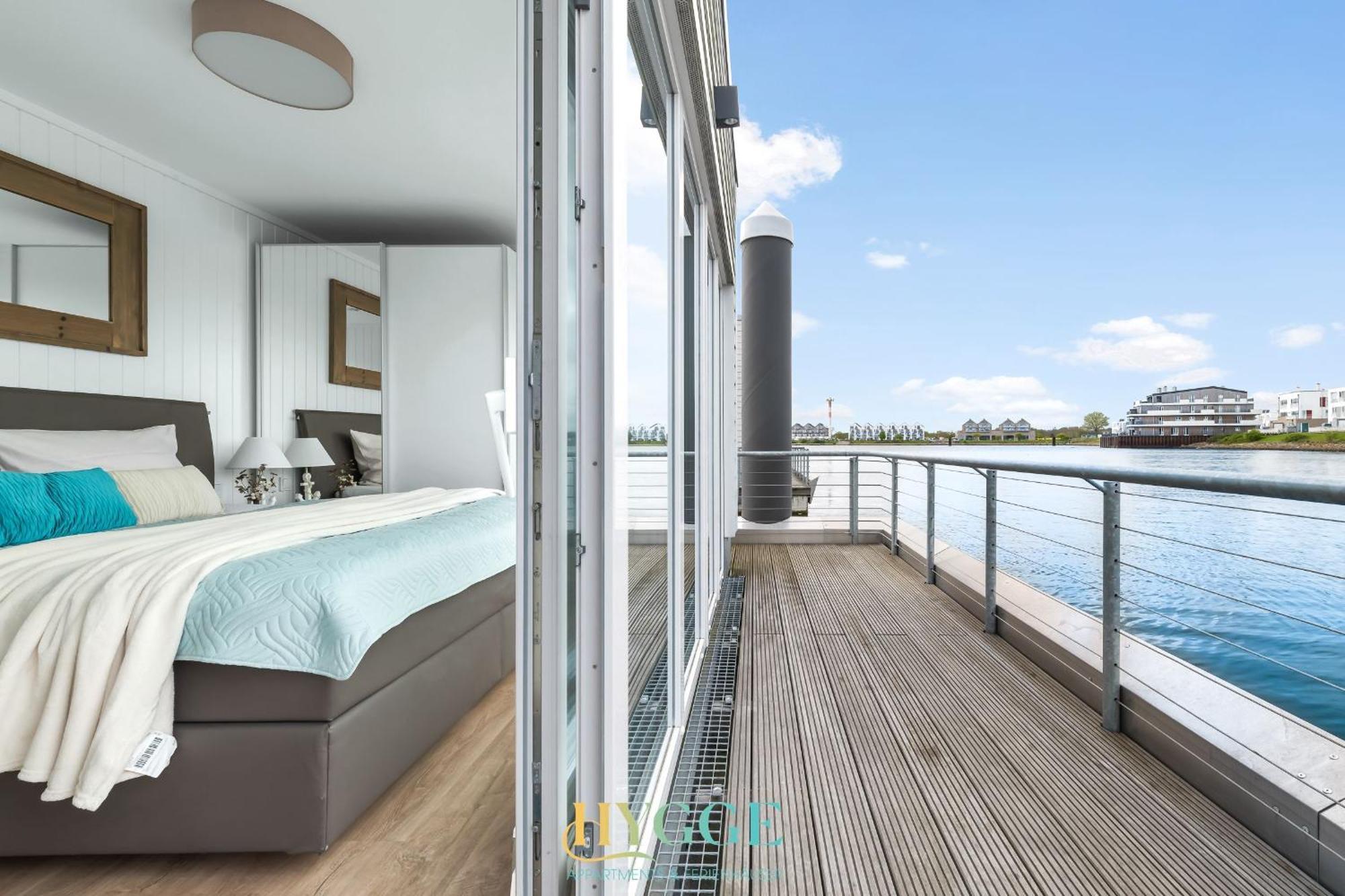 Schwimmendes Haus - An Bord Zwei Otel Olpenitz Dış mekan fotoğraf